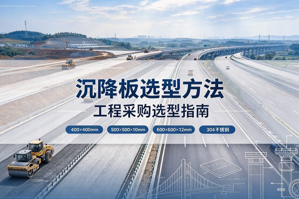 安义沉降板选择方法