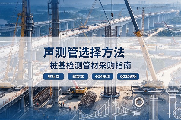 安义声测管选型标准