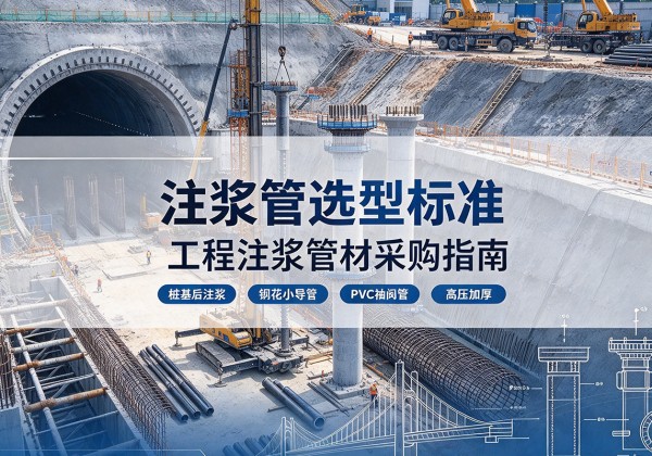 安义注浆管选型标准